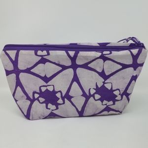 [Queen Alaffia] New Purple Handpainted Tie Dye Bag